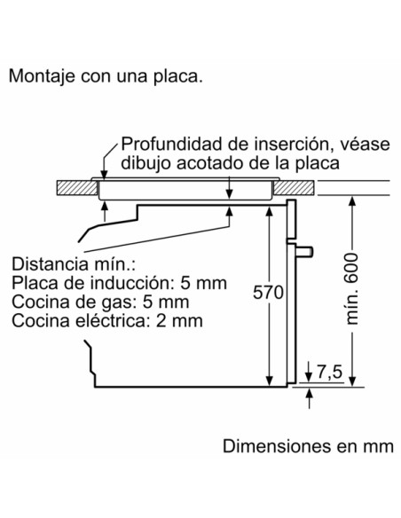 HORNO EN ACERO INOXIDABLE SERIE 4 60X60 BOSCH