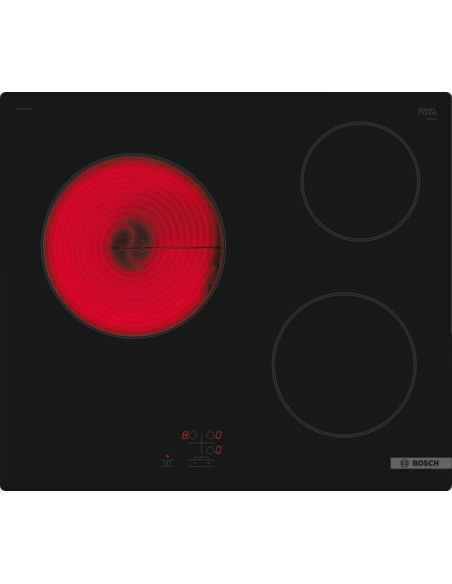 PLACA VITROCERAMICA 3 FGOS. NEGRO BOSCH