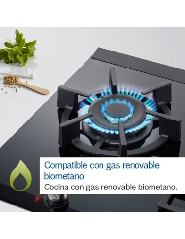 PLACA DE GAS NEGRO 3 FGOS. BOSCH