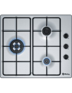 PLACA DE GAS EN ACERO DE...