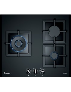 PLACA DE GAS 60cm CRISTAL...