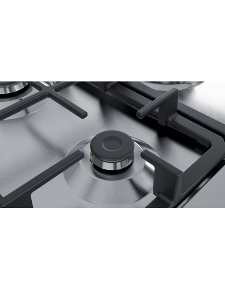 PLACA DE GAS 60cm EN ACERO INOXIDABLE