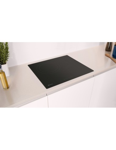 PLACA VITROCERAMIRA DE 60cm NEGRO SIN... PLACA VITROCERAMIRA DE 60cm NEGRO SIN...