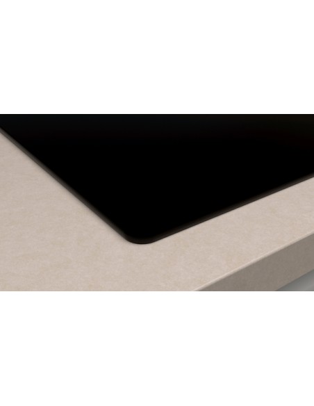 PLACA VITROCERAMIRA DE 60cm NEGRO SIN MARCO