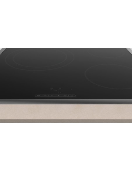 PLACA VITROCERAMICA DE 60cm CON MARCO EN ACERO