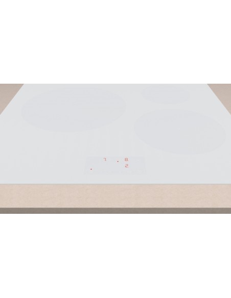 PLACA INDUCCION DE 60cm BLANCO SIN MARCO INOXIDABLE BALAY