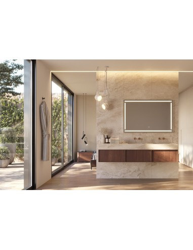 ESPEJO DE BAÑO CON LUZ FRONTAL MODELO... ESPEJO DE BAÑO CON LUZ FRONTAL MODELO...