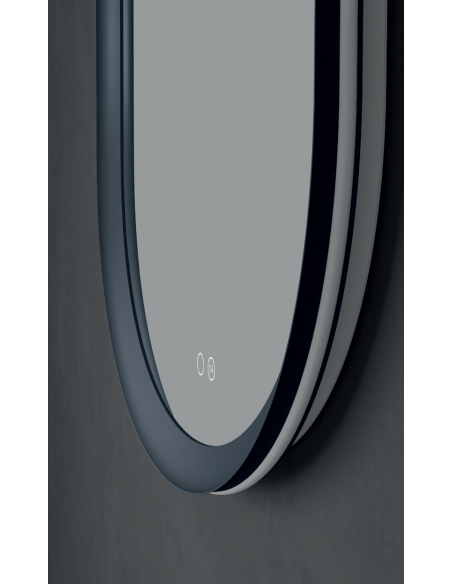 ESPEJO ELIPTICO RETROILUMINADO MODELO MILANO