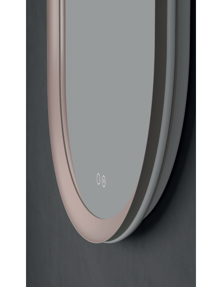 ESPEJO ELIPTICO RETROILUMINADO MODELO MILANO