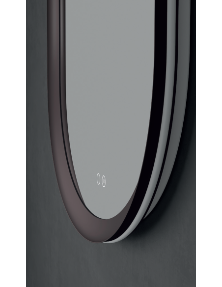 ESPEJO ELIPTICO RETROILUMINADO MODELO MILANO