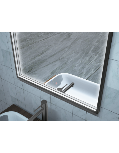 ESPEJO MODELO ROMA CON LUZ PERIMETRAL DE LEDIMEX