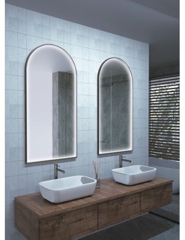 ESPEJO MODELO ROMA CON LUZ PERIMETRAL... ESPEJO MODELO ROMA CON LUZ PERIMETRAL...