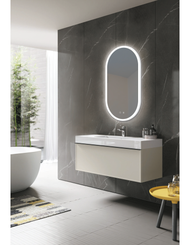 ESPEJO ELÍPTICO CON MARCO ACRILICO...