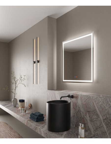 ESPEJO MODELO HOLANDA DE LEDIMEX LUZ FRONTAL