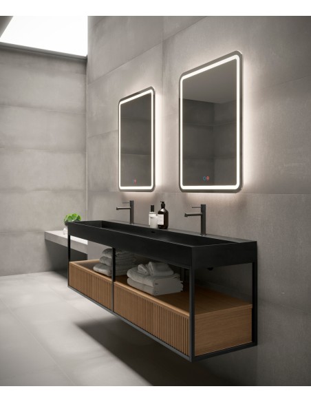 ESPEJO MODELO GRECIA DE LEDIMEX RETROILUMINADO