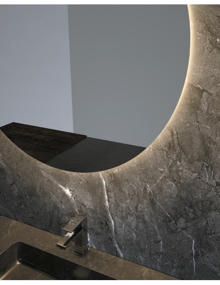 ESPEJO DE BAÑO MODELO OPORTO DE LEDIMEX RETROILUMINADO