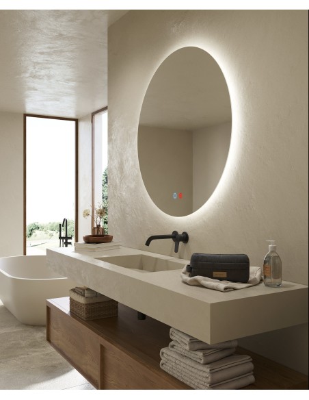 ESPEJO MODELO LISBOA DE LEDIMEX RETROILUMINADO