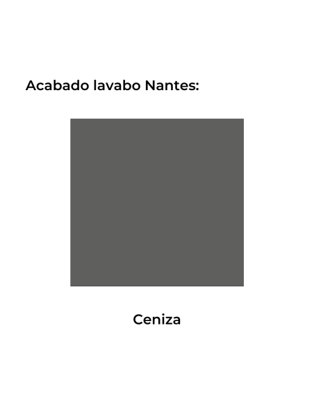 CONJUNTO MUEBLE DE BAÑO CON LAVABO MODELO GRANADA