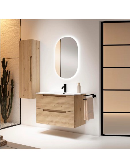 CONJUNTO MUEBLE DE BAÑO CON LAVABO MODELO KYOTO