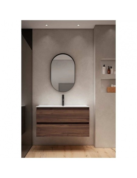 CONJUNTO MUEBLE DE BAÑO MODELO BOX 100cm CON LAVABO
