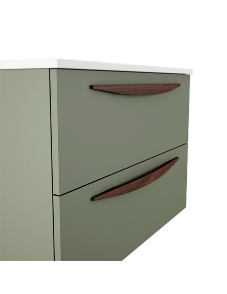 CONJUNTO MUEBLE DE BAÑO DE 60cm MODELO ARCO CON LAVABO.