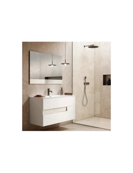 CONJUNTO MUEBLE DE BAÑO DE 80cm MODELO VISION CON LAVABO