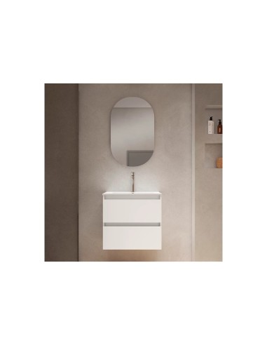 CONJUNTO MUEBLE DE BAÑO Y LAVABO MODELO BOX FONDO REDUCIDO