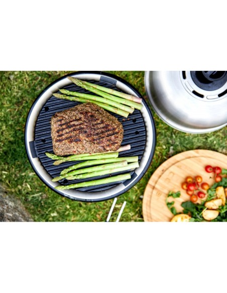 BARBACOA PORTATIL DE CARBON PRO NEGRA