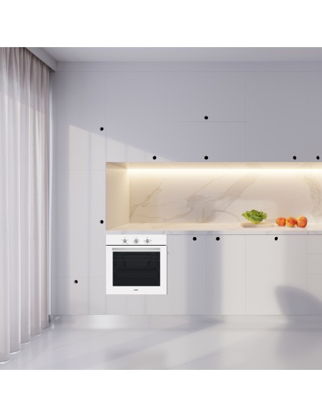 HORNO CRISTAL BLANCO DE 66L. MODELO CATA