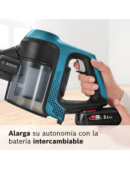 ASPIRADORA SIN CABLE AZUL UNLIMITED 6 DE BOSCH
