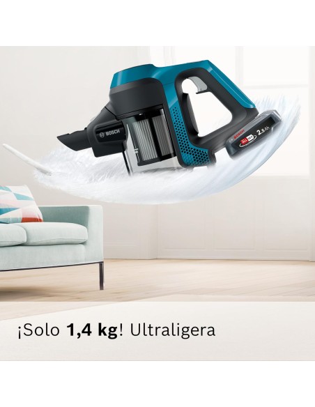 ASPIRADORA SIN CABLE AZUL UNLIMITED 6 DE BOSCH
