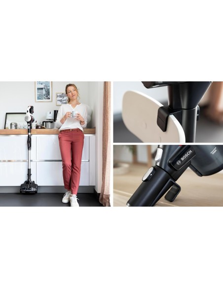ASPIRADORA SIN CABLE EN COLOR BLANCO BOSCH