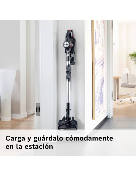 ASPIRADORA SIN CABLE EN ACERO MODELO UNLIMITED 7 DE BOSCH