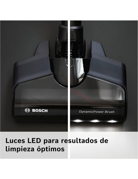 ASPIRADORA SIN CABLE EN ACERO MODELO UNLIMITED 7 DE BOSCH