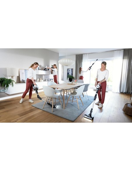 ASPIRADORA SIN CABLE EN ACERO MODELO UNLIMITED 7 DE BOSCH