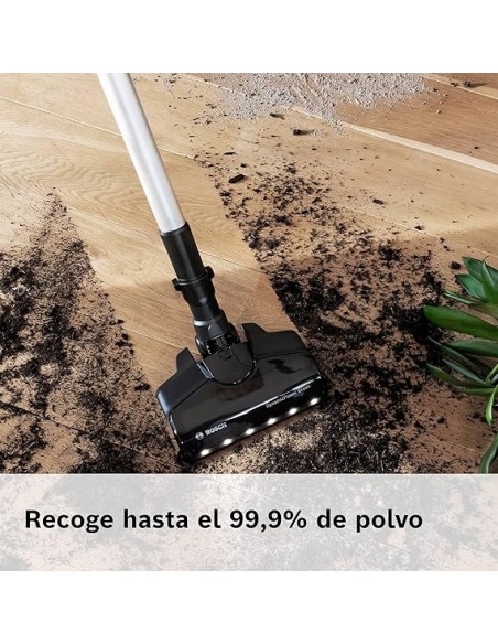ASPIRADORA SIN CABLE EN ACERO MODELO UNLIMITED 7 DE BOSCH