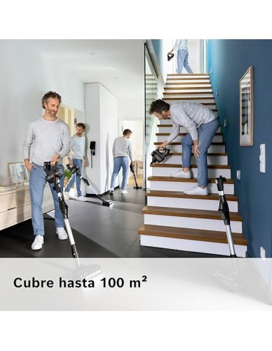 ASPIRADORA SIN CABLE EN ACERO MODELO...