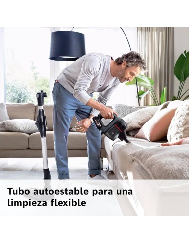 ASPIRADORA SIN CABLE EN ACERO MODELO...