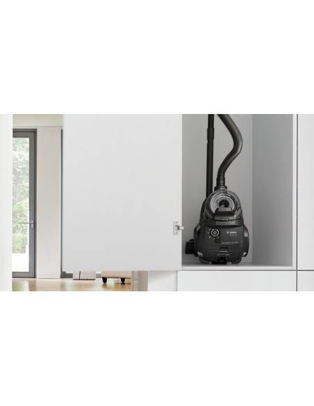 ASPIRADOR SIN BOLSA  SERIE 4 COLOR NEGRO DE BOSCH
