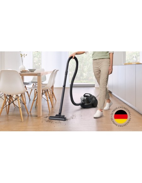 ASPIRADOR SIN BOLSA  SERIE 4 COLOR NEGRO DE BOSCH