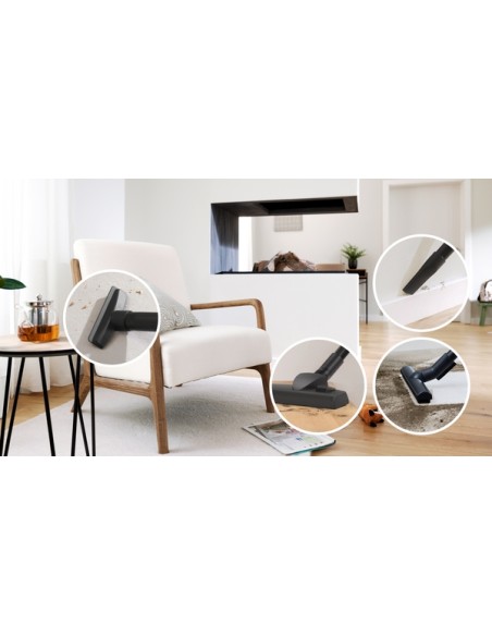 ASPIRADOR CON BOLSA  SERIE 2 EN COLOR NEGRO DE BOSCH