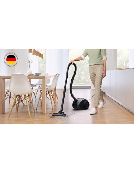 ASPIRADOR CON BOLSA  SERIE 2 EN COLOR NEGRO DE BOSCH