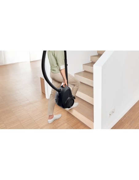 ASPIRADOR CON BOLSA  SERIE 2 EN COLOR NEGRO DE BOSCH