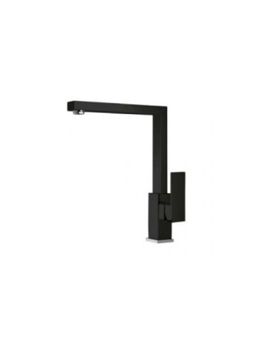GRIFO FREGADOR ACABADO EN NEGRO MATE...