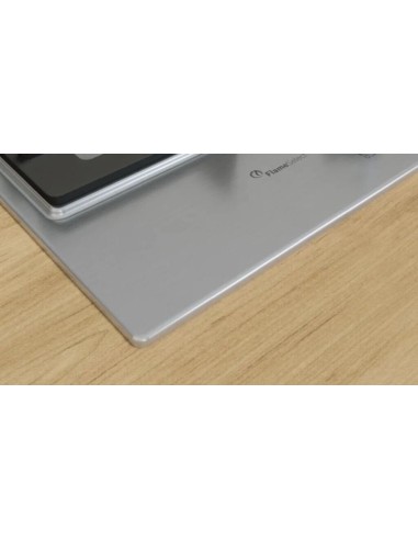 PLACA DE GAS 4 FGOS. EN ACERO DE 60cm...