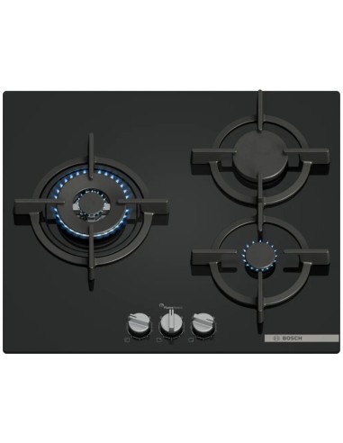 PLACA DE GAS 3 FGOS. EN VIDRIO...