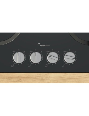 PLACA DE GAS 4 FGOS. VIDRIO TEMPLADO...