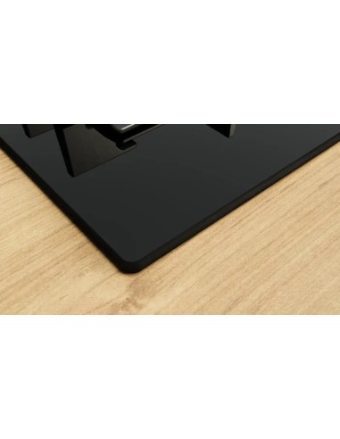 PLACA DE GAS EN VIDRIO TEMPLADO DE 5...