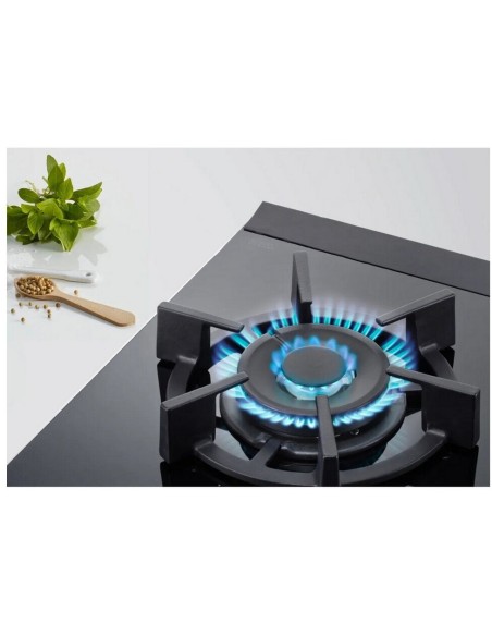 PLACA DE GAS DE 90cm 5 FGOS. EN VIDRIO TEMPLADO DE BOSCH