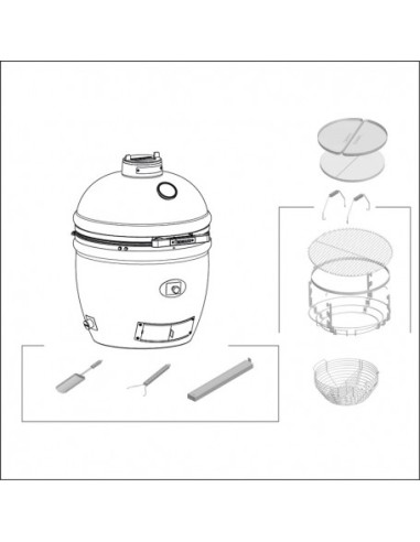 BARBACOA KAMADO MONOLITH TWO.66